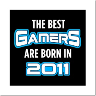 13 Year Old Video Gamer Video Games 2011 13th Birthday Posters and Art